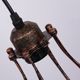 Designer Touch Decorative Industrial Retro Iron Wall Lamp Creative Personality Lift Pulley Wall Lamp