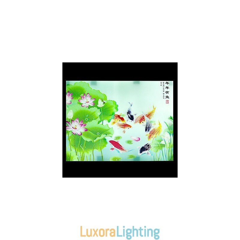 Designer Touch Decorative Integrated Modern Contemporary Modern Comtemporary Painting Feature for Ambient Light Wall Sconces