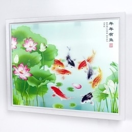 Designer Touch Decorative Integrated Modern Contemporary Modern Comtemporary Painting Feature for Ambient Light Wall Sconces