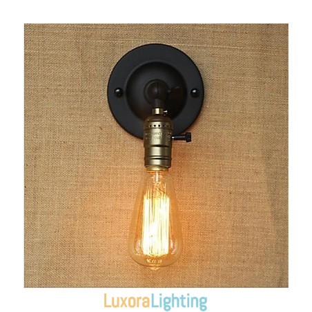 Designer Touch Decorative Retro Painting Feature for Mini Style Swing Arm Ambient Light Wall Sconces Wall Light