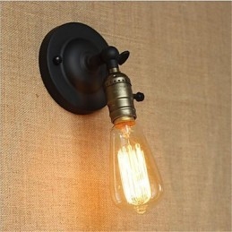 Designer Touch Decorative Retro Painting Feature for Mini Style Swing Arm Ambient Light Wall Sconces Wall Light
