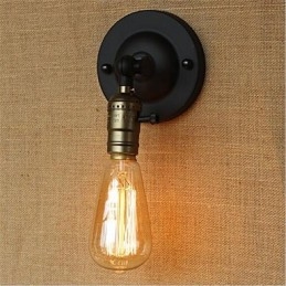 Designer Touch Decorative Retro Painting Feature for Mini Style Swing Arm Ambient Light Wall Sconces Wall Light