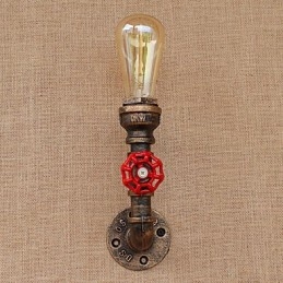 Designer Touch Decorative Country Retro Painting Feature for Mini Style Ambient Light Wall Sconces Wall Light