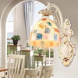 Designer Touch Decorative Rustic Lodge Painting Feature for Downlight Wall Sconces Wall Light