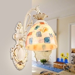 Designer Touch Decorative Rustic Lodge Painting Feature for Downlight Wall Sconces Wall Light