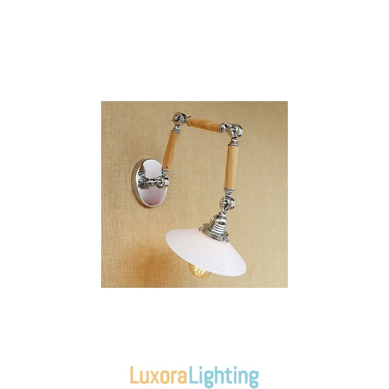 Designer Touch Decorative Country Retro Electroplated Feature for Swing Arm Eye Protection Swing Arm Lights