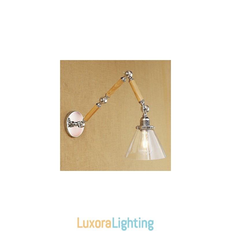 Designer Touch Decorative Country Retro Electroplated Feature for Swing Arm Eye Protection Swing Arm Lights