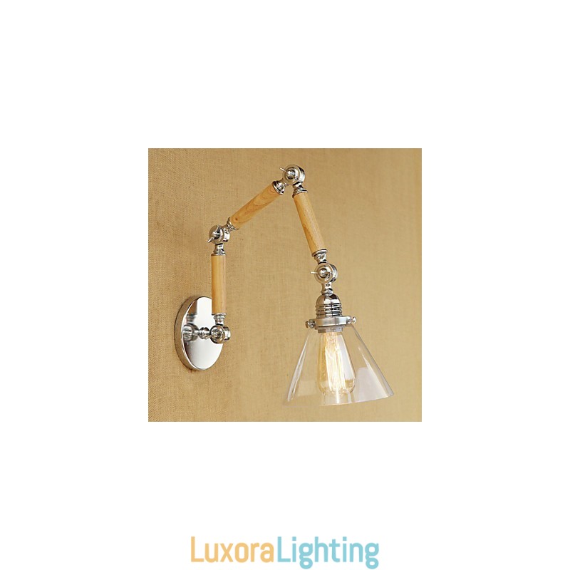 Designer Touch Decorative Country Retro Electroplated Feature for Swing Arm Eye Protection Swing Arm Lights