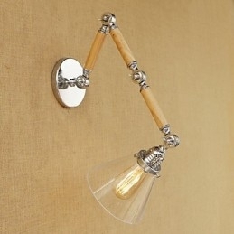 Designer Touch Decorative Country Retro Electroplated Feature for Swing Arm Eye Protection Swing Arm Lights