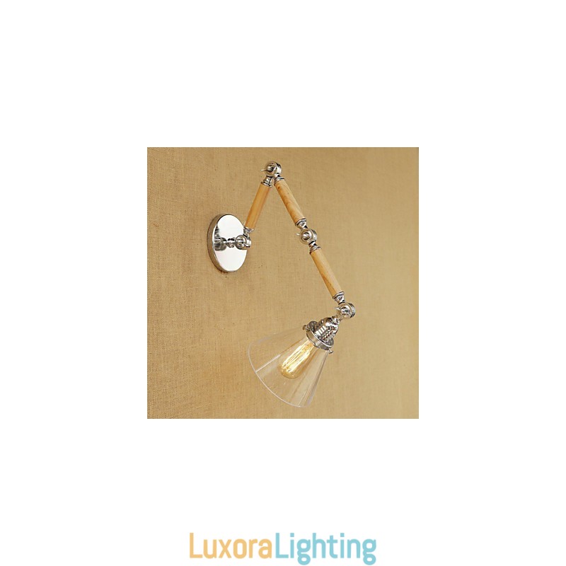 Designer Touch Decorative Country Retro Electroplated Feature for Swing Arm Eye Protection Swing Arm Lights