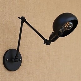 Designer Touch Decorative Simple Country Retro Painting Feature for Mini Style Swing Arm Eye Protection Downlight Swing Arm Lights