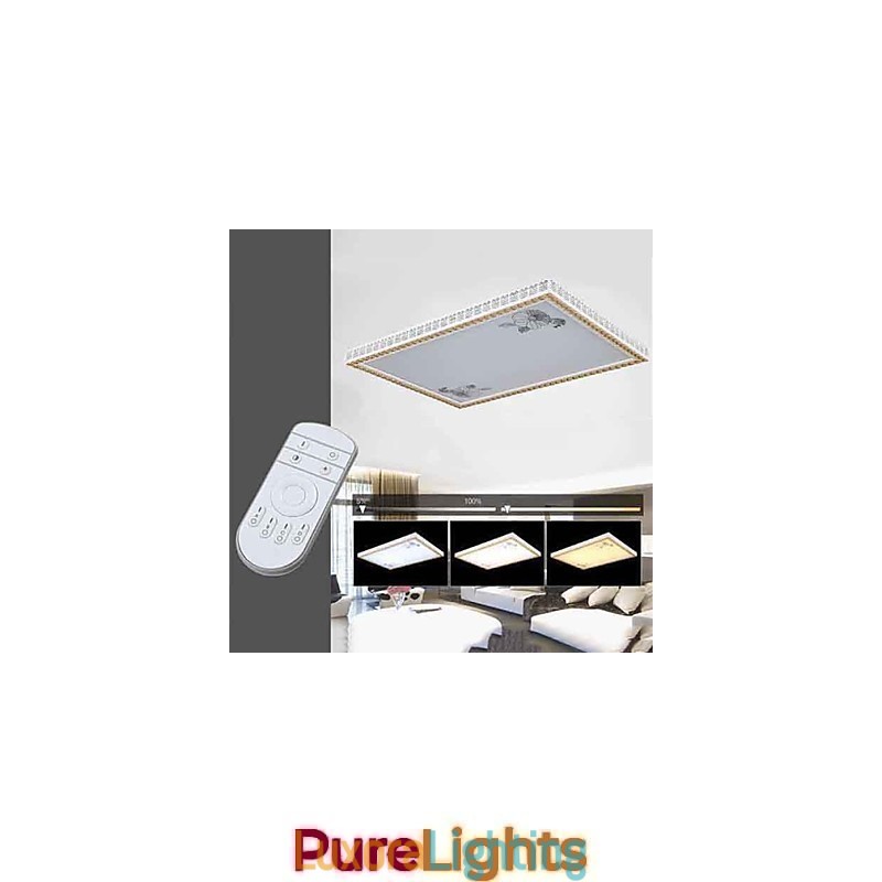 Designer Touch Decorative Flush Mount Modern Contemporary Metal