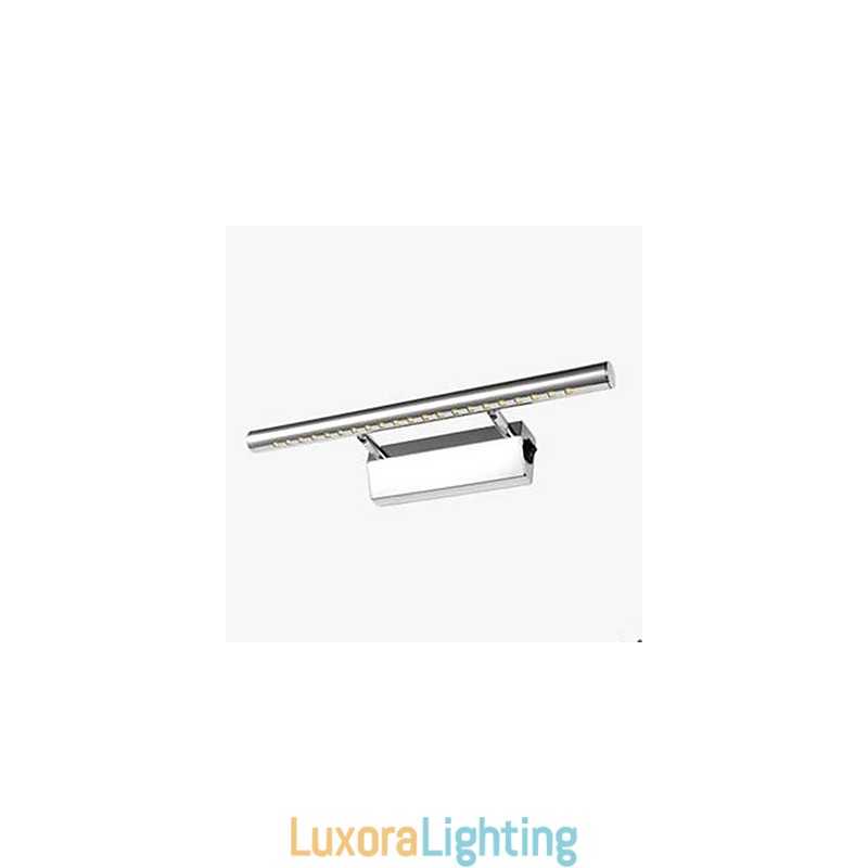 Designer Touch Decorative Stainless Steel Feature for Ambient Light Bathroom Lighting Wall Light