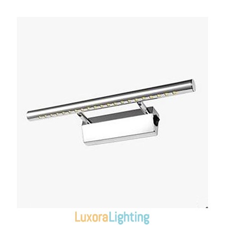 Designer Touch Decorative Stainless Steel Feature for Ambient Light Bathroom Lighting Wall Light