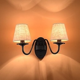 Designer Touch Decorative Rustic Lodge Simple Vintage Painting Feature Ambient Light Wall Sconces Wall Light