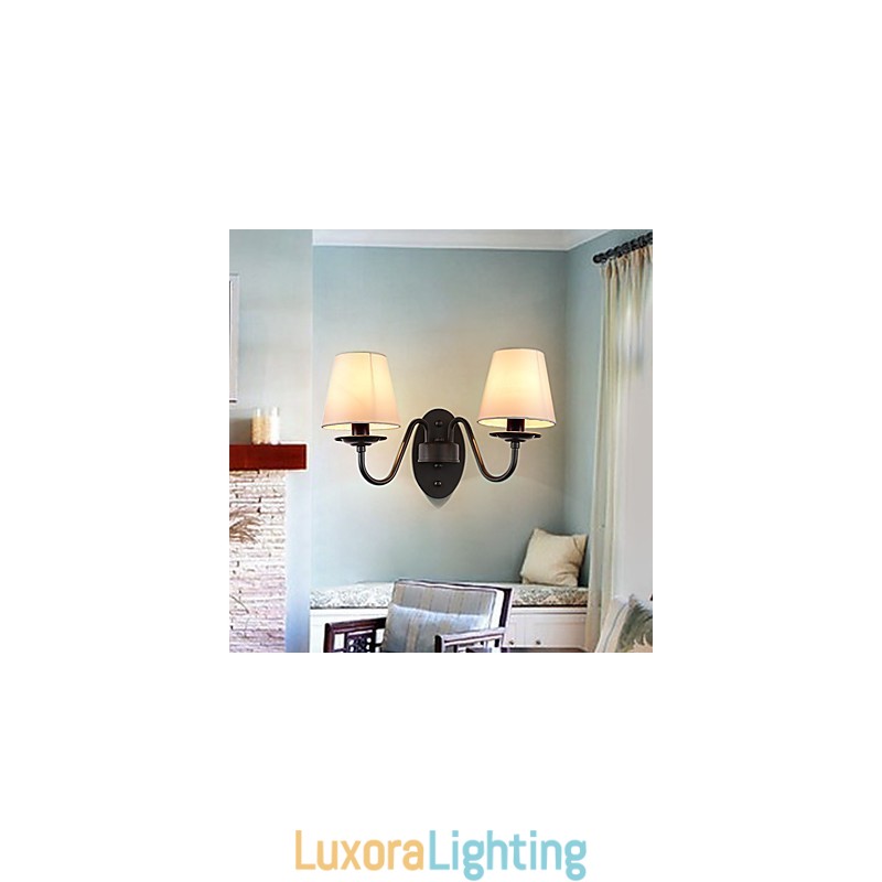 Designer Touch Decorative Rustic Lodge Simple Vintage Painting Feature Ambient Light Wall Sconces Wall Light