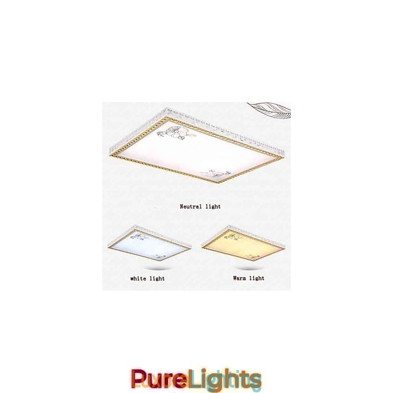 Designer Touch Decorative Flush Mount Modern Contemporary Metal