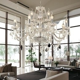 Designer Touch Decorative Modern Contemporary Crystal Glass Chandelier