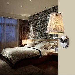 Designer Touch Decorative Crystal Modern Contemporary Others Feature Uplight Wall Sconces Wall Light