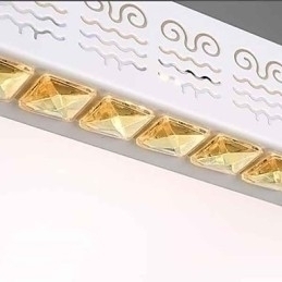 Designer Touch Decorative Flush Mount Modern Contemporary Metal