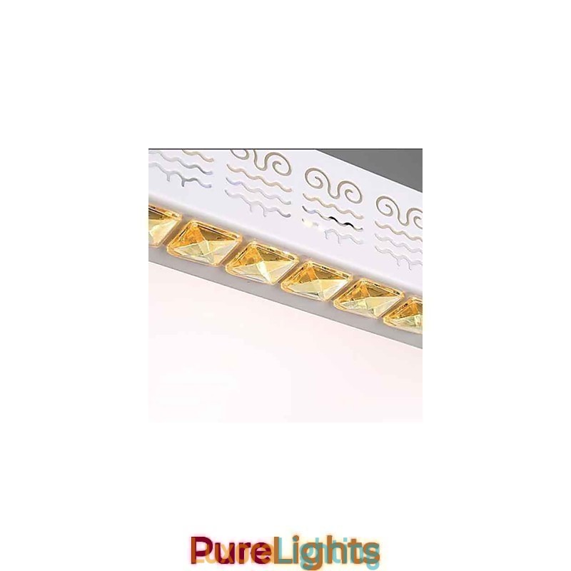 Designer Touch Decorative Flush Mount Modern Contemporary Metal