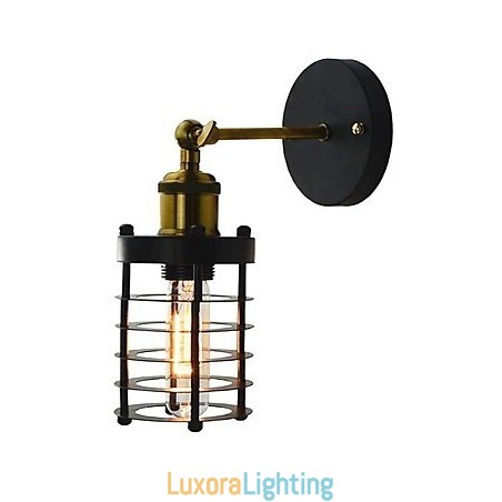 Designer Touch Decorative Simple Vintage Country Retro Painting Feature for Mini Style Ambient Light Wall Sconces