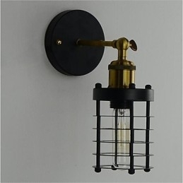 Designer Touch Decorative Simple Vintage Country Retro Painting Feature for Mini Style Ambient Light Wall Sconces