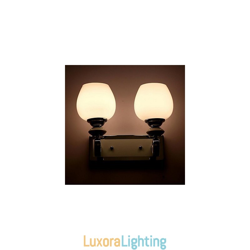 Designer Touch Decorative Modern Contemporary Electroplated Feature Uplight Wall Sconces Wall Light