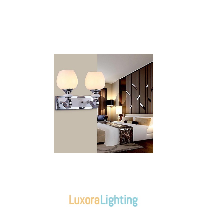 Designer Touch Decorative Modern Contemporary Electroplated Feature Uplight Wall Sconces Wall Light