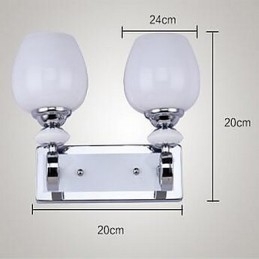 Designer Touch Decorative Modern Contemporary Electroplated Feature Uplight Wall Sconces Wall Light