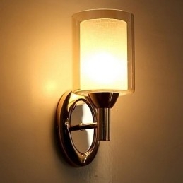 Designer Touch Decorative Modern Contemporary Electroplated Feature Uplight Wall Sconces Wall Light