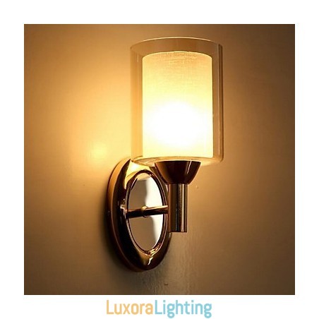 Designer Touch Decorative Modern Contemporary Electroplated Feature Uplight Wall Sconces Wall Light