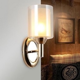 Designer Touch Decorative Modern Contemporary Electroplated Feature Uplight Wall Sconces Wall Light