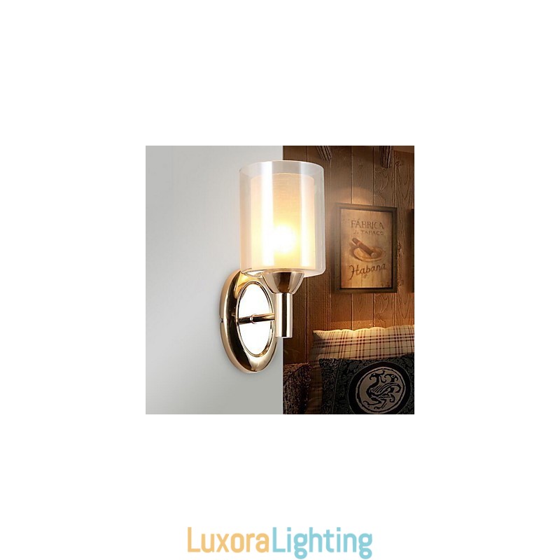 Designer Touch Decorative Modern Contemporary Electroplated Feature Uplight Wall Sconces Wall Light