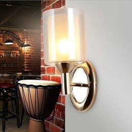 Designer Touch Decorative Modern Contemporary Electroplated Feature Uplight Wall Sconces Wall Light