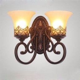 Designer Touch Decorative Rustic Lodge Living Room Dining Room Bed Room Metal Indoor Wall Sconces