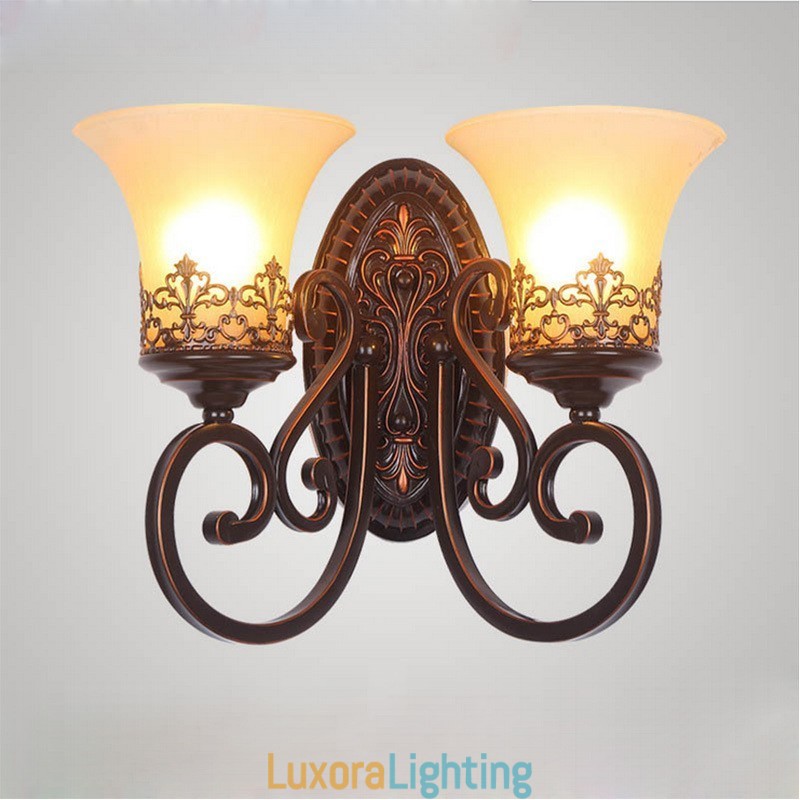 Designer Touch Decorative Rustic Lodge Living Room Dining Room Bed Room Metal Indoor Wall Sconces