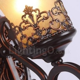 Designer Touch Decorative Rustic Lodge Living Room Dining Room Bed Room Metal Indoor Wall Sconces