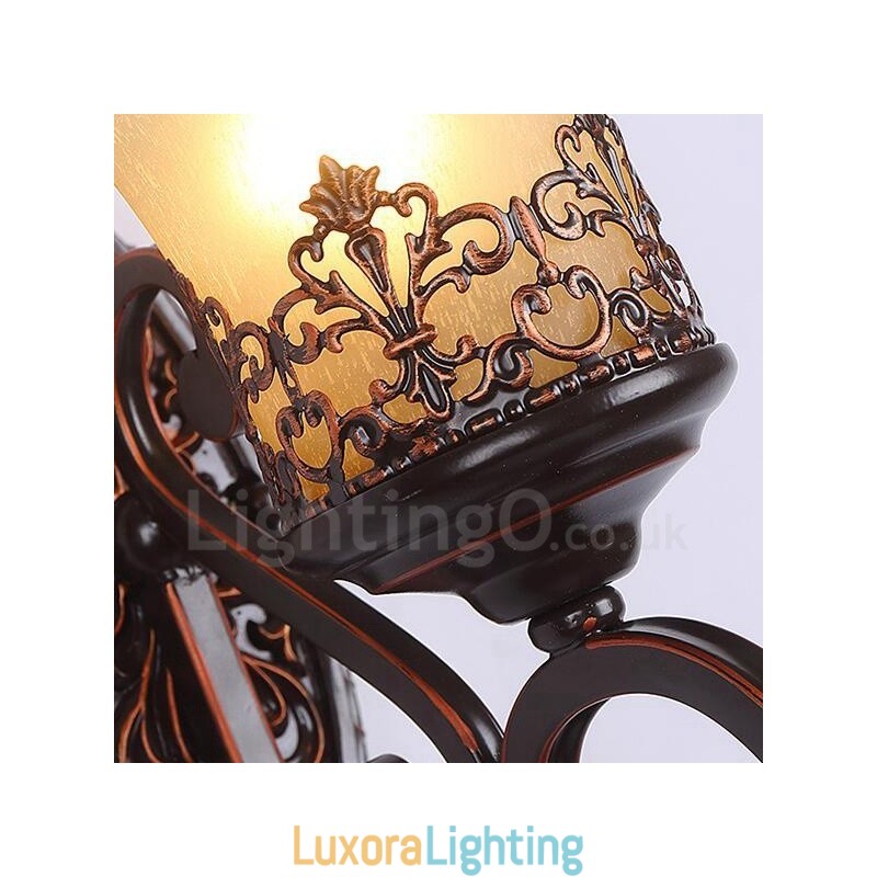 Designer Touch Decorative Rustic Lodge Living Room Dining Room Bed Room Metal Indoor Wall Sconces