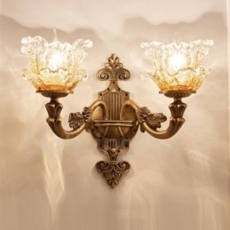 Designer Touch Decorative 2 Light Traditional Classic Living Room Dining Room Bed Room Metal Indoor Wall Sconces