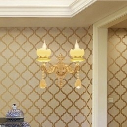 Designer Touch Decorative 2 Light Traditional Classic Living Room Dining Room Bed Room Metal Indoor Wall Sconces