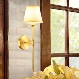 Designer Touch Decorative Single Light Traditional Classic Copper Indoor Wall Sconces