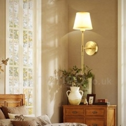 Designer Touch Decorative Single Light Traditional Classic Copper Indoor Wall Sconces