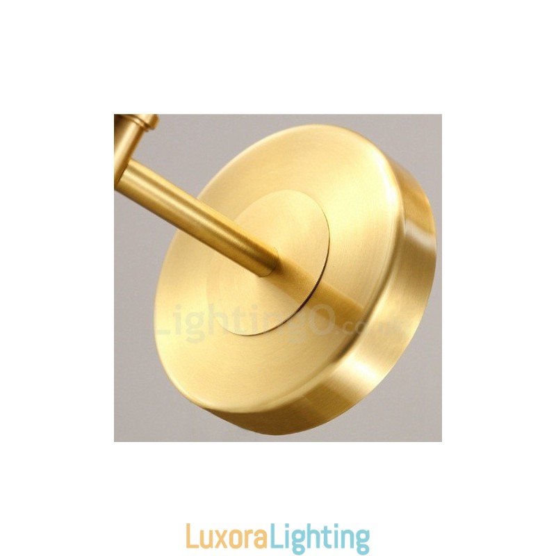 Designer Touch Decorative Single Light Traditional Classic Copper Indoor Wall Sconces