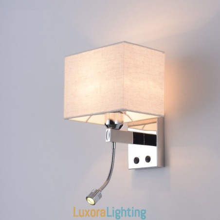 Designer Touch Decorative The Modern Hotel Room Reading Creative Fabric Corridor Balcony Bedside Lamp Wall Light