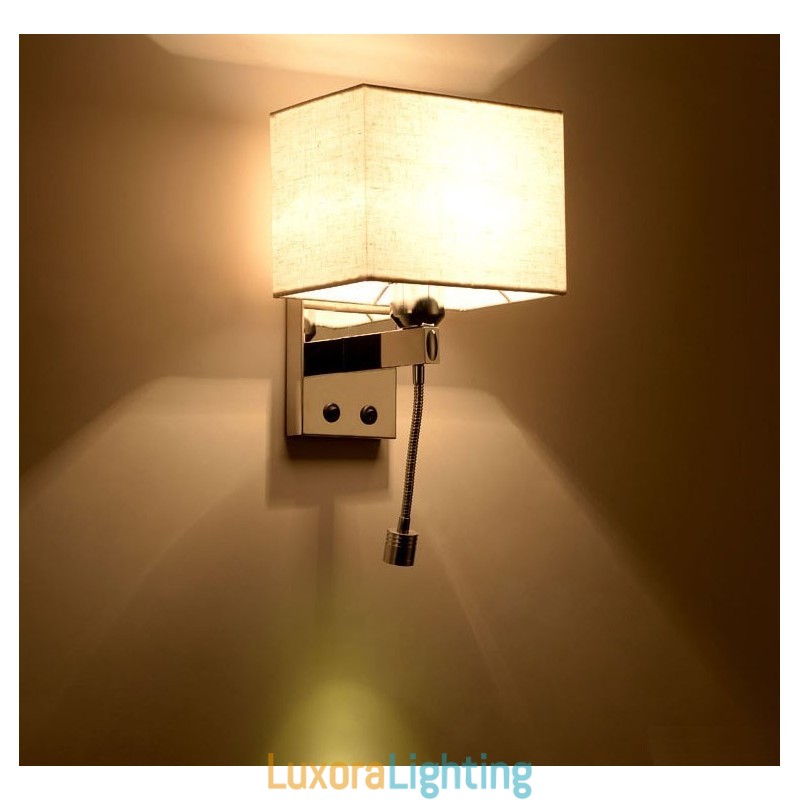 Designer Touch Decorative The Modern Hotel Room Reading Creative Fabric Corridor Balcony Bedside Lamp Wall Light