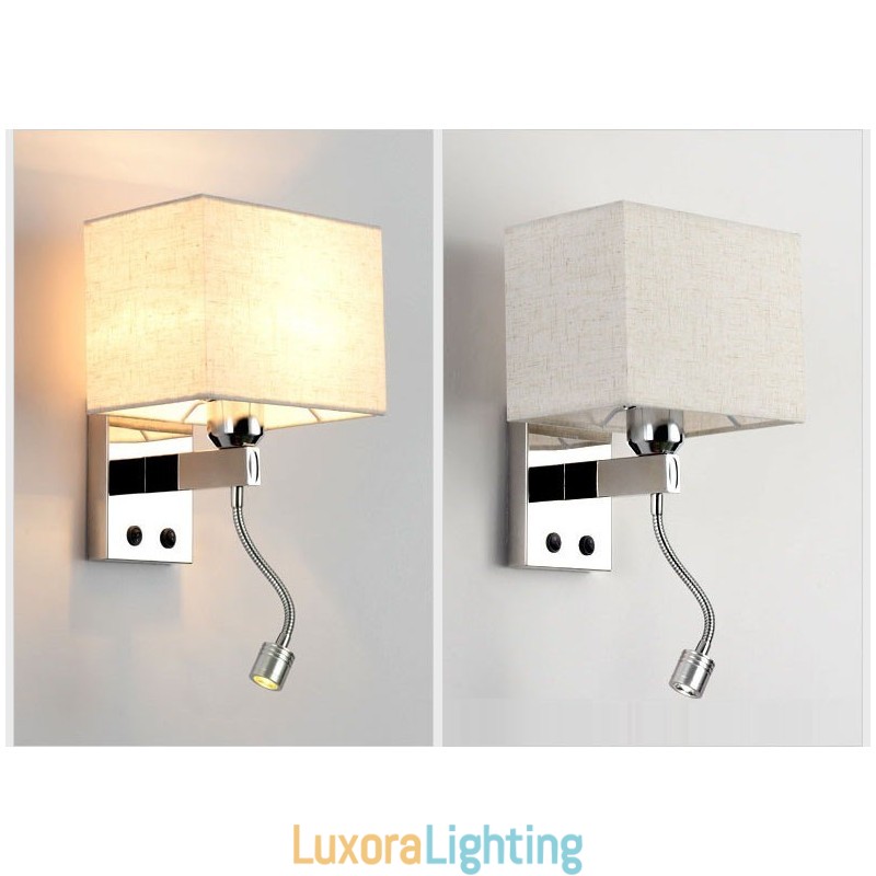 Designer Touch Decorative The Modern Hotel Room Reading Creative Fabric Corridor Balcony Bedside Lamp Wall Light