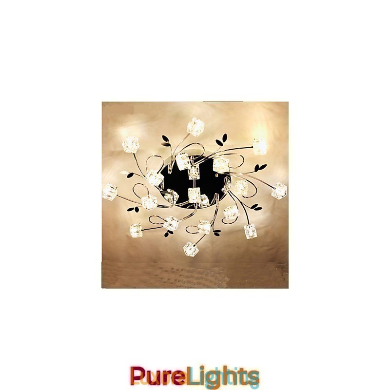 Designer Touch Decorative Classic Ice Crystal Ceiling Lamp