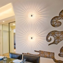 Designer Touch Decorative Shadowless Bulb Wall Sconces Modern Contemporary Ceiling Light