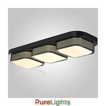 Designer Touch Decorative Modern Contemporary Metal Flush Mount